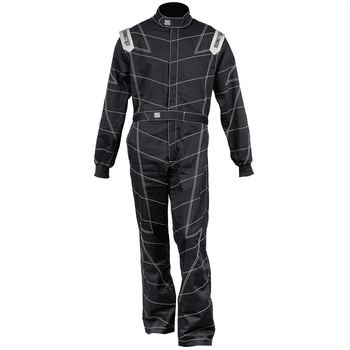 Zamp ZR-11 Youth Race Suit Black <br>SFI 3.2A/1