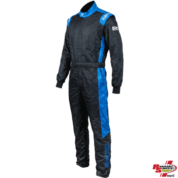 Zamp ZR-40 Race Suit Black/Blue <br>SFI 3.2A/5