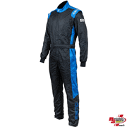 Zamp ZR-40 Race Suit Black/Blue <br>SFI 3.2A/5