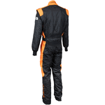 Zamp ZR-40 Race Suit Black/Orange <br>SFI 3.2A/5