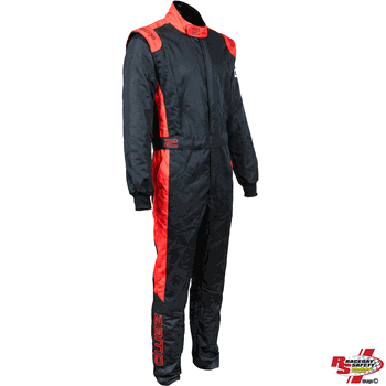 Zamp ZR-40 Race Suit Black/Red <br>SFI 3.2A/5
