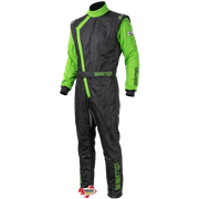 Zamp ZR-40 Youth Race Suit Green/Black <br>SFI 3.2A/5