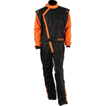 Zamp ZR-40 Youth Race Suit Orange/Black <br>SFI 3.2A/5