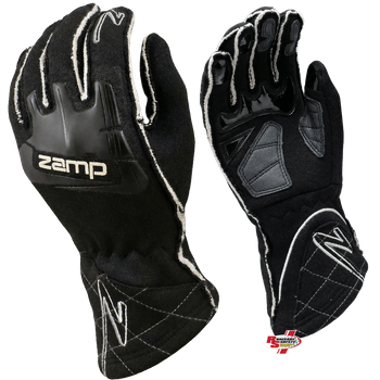 Zamp ZR-50 Race Gloves Black <br>SFI 3.3/5