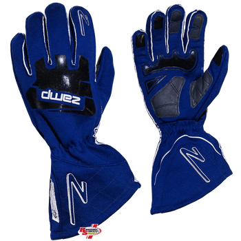 Zamp ZR-50 Race Gloves Blue <br>SFI 3.3/5