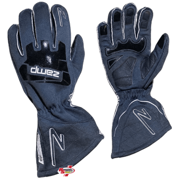 Zamp ZR-50 Race Gloves Gray <br>SFI 3.3/5