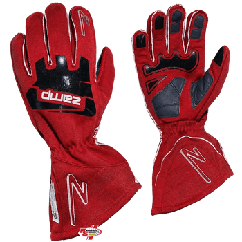 Zamp ZR-50 Race Gloves Red <br>SFI 3.3/5