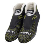 Zamp ZR-60 "No Laces" Race Shoes Honeycomb Green <br>SFI 3.3/5