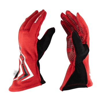 Zamp ZR-60 Race Gloves Red <br> SFI 3.3/5
