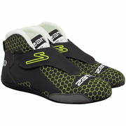 Zamp ZR-60 "No Laces" Race Shoes Honeycomb Green <br>SFI 3.3/5