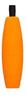 Comal Tackle Peg Float - No Slot - 2.5" - Power Orange - 25 per Bag