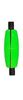 Comal Tackle Peg Float - Slotted - 1.5" (husky) - Green - 25 per Bag Comal Tackle Peg Float - Slotted - 1.5" (husky) - Green - 25 per Bag