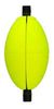 Comal Tackle Peg Float - Slotted - 2"  - Yellow - 25 per Bag