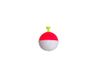 Comal Tackle Snap-N-Rat'l float - 1.5" Red/White - Package of 2 floats