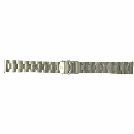 20MM "MASTER" OYSTER Universal Fit Bracelet Straight end link Stainless Steel Finish