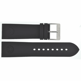 24mm Italian Rubber Strap Cutout Design Air Blue Logo Vanilla Scent