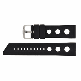 24mm Italian Rubber Strap Rally Design