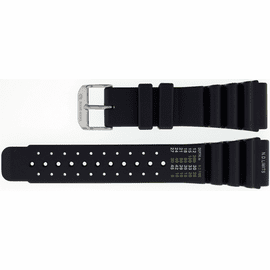 24mm Italian Rubber Strap Vent Diver Design  ND Limits Chart