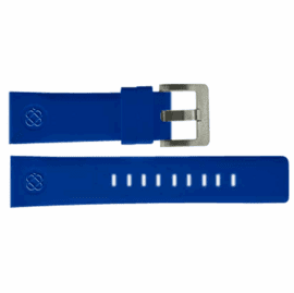 24mm Soft Silicon Strap BLUE