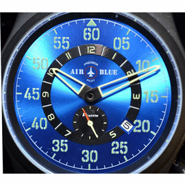 AIR BLUE PAPA PRAESTO  PILOT WATCH
