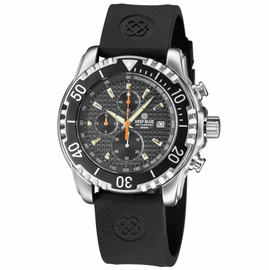 AP CHRONOGRAPH ALL PURPOSE QUARTZ DIVER BLACK DIAL