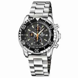 AP CHRONOGRAPH ALL PURPOSE QUARTZ DIVER BLACK DIAL BRACELET