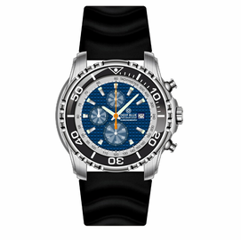 AP CHRONOGRAPH QUARTZ 200M CERAMIC BEZEL BLUE DIAL BRACELET
