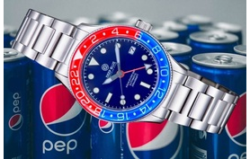 AQUA DIVER GMT AUTOMATIC 40MM SAPPHIRE BEZEL BRACELET DIVER