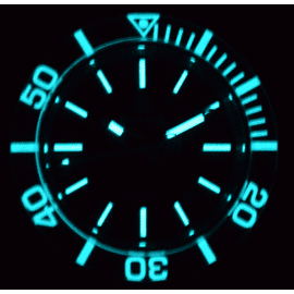 Aqua Expedition Black Dial Lume