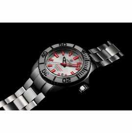 Aqua Expedition White Bezel White Dial
