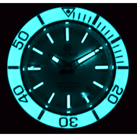 Aqua Expedition White Bezel White Dial  LUME