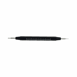 BLACK SPRING BAR TOOL WITH RULER
