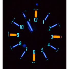 Blue Numbers Tritium tubes