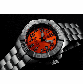 BLUETECH ABYSS II  T-100 TRITIUM SWISS AUTOMATIC ORANGE DIAL