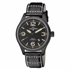 BRAVO AUTOMATIC PVD BLACK CASE BLACK TAN DIAL