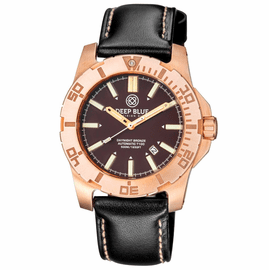 BRONZE CuSn6 DAYNIGHT TRITIUM T-100 AUTOMATIC DIVER BROWN