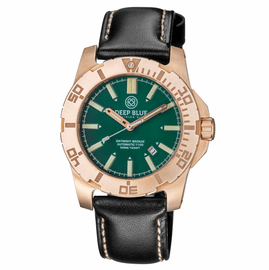 BRONZE CuSn6 DAYNIGHT TRITIUM T-100 AUTOMATIC DIVER GREEN