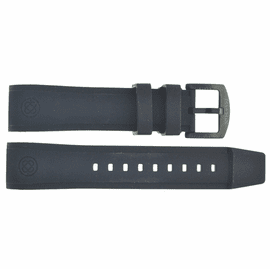 CUSTOM OEM FIT -REPLACEMENT SILICON STRAP FOR STEALTH OPS and OTHERS w/PVD BUCKLE 