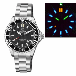 DAYNIGHT COMMANDER T-100 AUTOMATIC BLACK BEZEL - BLACK DIAL BRACELET