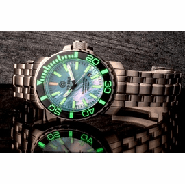 DAYNIGHT OPS PRO TRITIUM TUBES T-100 AUTOMATIC 46MM SAPPHIRE LUMINOUS BEZEL - BRACELET 