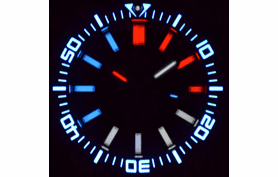 DAYNIGHT PATRIOT USA TRITIUM TUBES T-100 AUTOMATIC 