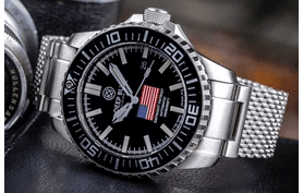 DAYNIGHT PATRIOT USA TRITIUM TUBES T-100 AUTOMATIC 