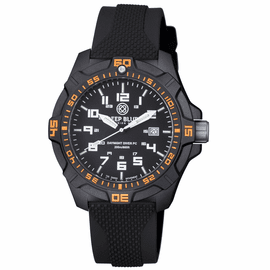 DAYNIGHT PC TRITIUM DIVER WATCH  BLACK/ORANGE