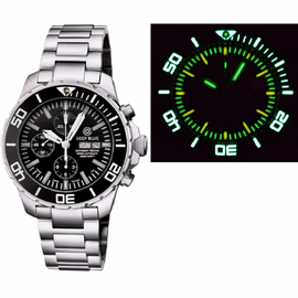 DAYNIGHT RECON 7750 VALJOUX TRITIUM T-100 BLACK