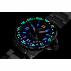 DAYNIGHT RESCUE T-100 TRITIUM GMT SWISS AUTOMATIC