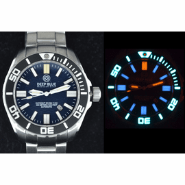 DayNight Scuba T-100 - Blue Tubes
