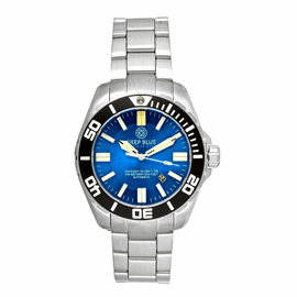 DAYNIGHT SCUBA T-100 TRITIUM LIGHT BLUE DIAL -BLUE TUBES