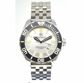 DAYNIGHT SCUBA T-100 TRITIUM SILVER DIAL FLAT TUBES
