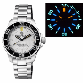 DAYNIGHT SCUBA TRITIUM T-100  SWISS AUTOMATIC WHITE DIAL