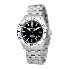 DAYNIGHT SS MIL OPS TRITIUM T-100 CERAMIC WHITE BEZEL -BLACK DIAL
